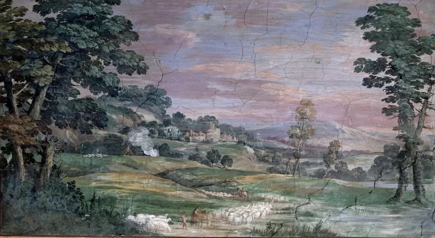 Paesaggio - Villa Sacchetti or Chigi Castle, Castelfusano, Roma